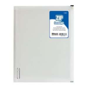  BAZIC Clear Letter Size Zip Envelope, Case Pack 144 