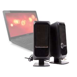 DURAGADGET High Grade Polymer Laptop Speakers For Use With Compaq CQ56 