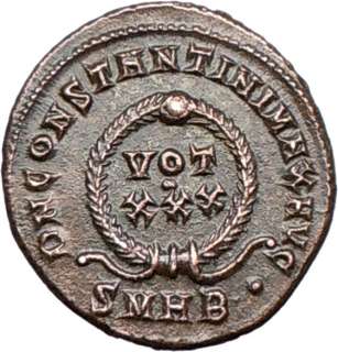 CONSTANTINE I the GREAT 324AD Authentic Ancient Genuine Roman Coin 