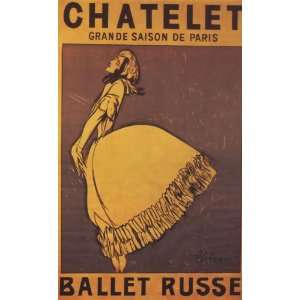  CHATELET GRANDE SAISON DE PARIS BALLET RUSSE THEATRE 