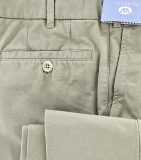 New $375 Valentini Sartoria Beige Pants 42/58  