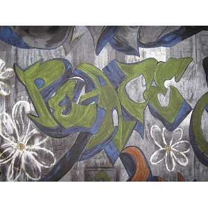  Urban Art   Graffiti Cotton Print, 1006083