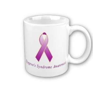  Sjogrens Syndrome Awareness Ribbon Coffee Mug Everything 
