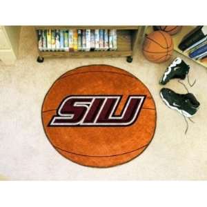 Southern Illinois SIU Salukis Basketball Shaped Area Rug Welcome/Bath 