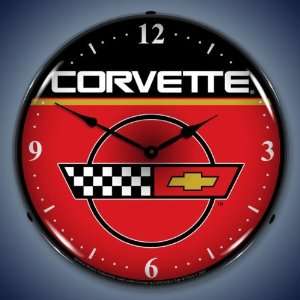  C4 Corvette Lighted Clock 