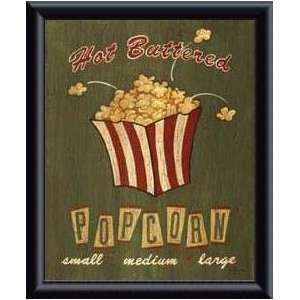   Popcorn   Artist Louise Max  Poster Size 8 X 10