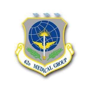  US Air Force 62nd Medical Group Decal Sticker 5.5 