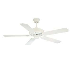 Savoy House 52 EOF 5W WH 52 Inch Nomad Ceiling Fan, White Finish with 
