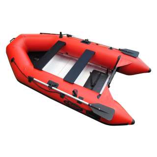 Seamax eMarine365 Red Inflatable Boat, 11.8ft V Hull Tender  