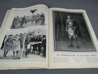 The Sphere Magazine Life of King George V London 1936  