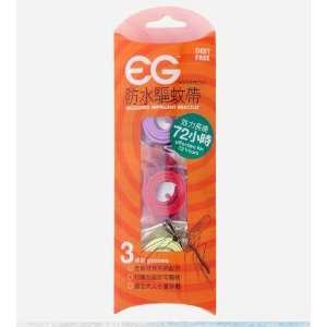  EG Waterproof Mosquito Repellent Bracelet (3 Pieces 