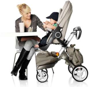 Attractive, urban stroller offers multi position recline options 