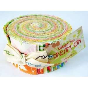  Moda Dream On Jelly Roll 2 1/2 Quilt Strips by Urban 