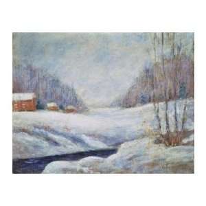  John Henry Twachtman   Winter Landscape Giclee