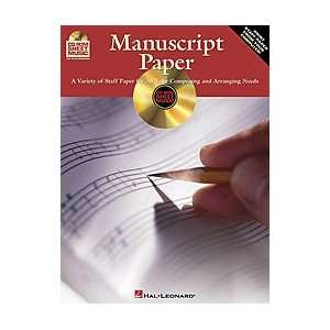  CD ROM Manuscript Paper Musical Instruments