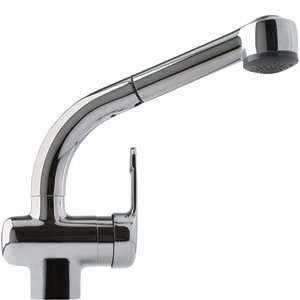  Franke FFPS680A Gooseneck Pull Out Kitchen Faucet W/ STD 