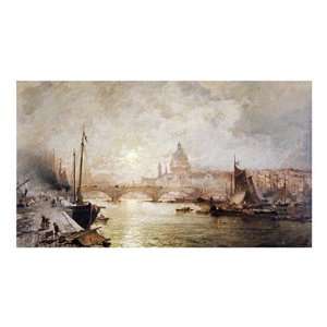  The Pool of London by Franz richard Unterberger . Art 