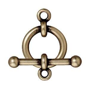  Brass Oxide Finish Lead Free Pewter 5/8 Inch Annas Toggle 