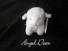 Angel Dear blue lamb plush lovey snuggle Blanket  