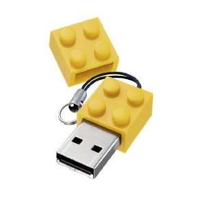  Yellow Lego USB Flash Drive  1GB