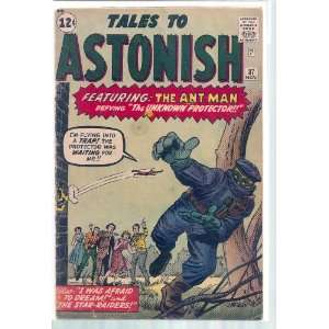  TALES TO ASTONISH # 37, 3.0 GD/VG Marvel Comics Books