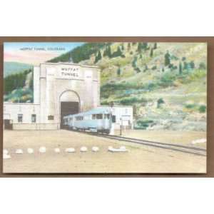  Postcard Vintage Moffat Tunnel Colorado 