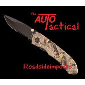   TO AN AUTO TACTICAL KNIFE W/ SPRING ASSIST BLADE