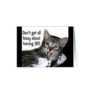  Hissing Kitten Birthday Card, 30 Card Toys & Games