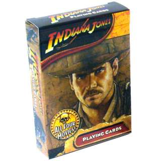 Own authentically licensed Indiana Jones Playing Cards from Carta 