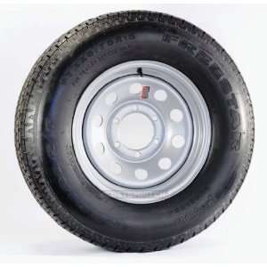 eCustomRim Radial Trailer Tire + Rim ST205/75R15 205/75 15 15 5 Lug 