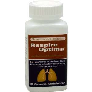  Greenwood RespireOptima TM   For Bronchitis & Asthma Care 