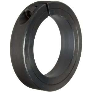 Climax Metal 1C 231 Steel One Piece Clamping Collar, Black Oxide 