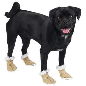  Casual Canine Cozy Boots Lrg Sand