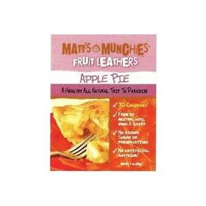 Matts Munchies Kosher Premium Fruit Snack   Apple Pie 1 Packet
