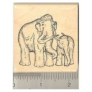  Mammoth Family Rubber Stamp Arts, Crafts & Sewing