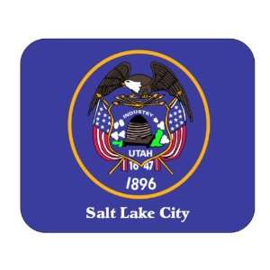   US State Flag   Salt Lake City, Utah (UT) Mouse Pad 