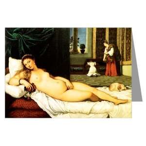  One Greeting Card of Titian 1538 Renaissance painting 