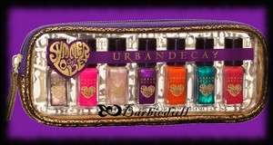 Urban Decay Summer Of Love Nail Polish kit   set of 7 with zippered 