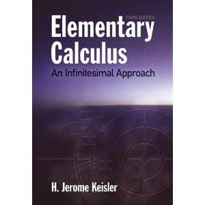  Calculus An Infinitesimal Approach (Dover Books on Mathematics 