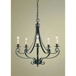  Murray Feiss Lighting Cervantes 5 Light Chandelier In 