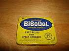   UNIQUE PERFECT CONDITION TIN BOX BISODOL UPSET STOMACH 30 TABLETS