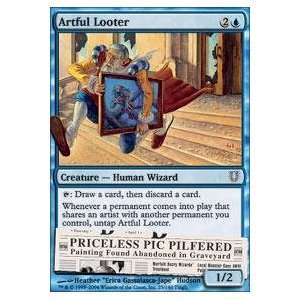   Magic the Gathering   Artful Looter   Unhinged   Foil Toys & Games