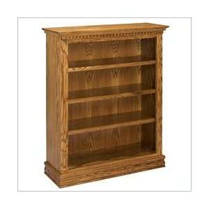  Unfinished A E Wood Design Britania Oak Bookcase 36 X 48 X 