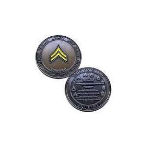  US Army Corporal Challenge Coin 