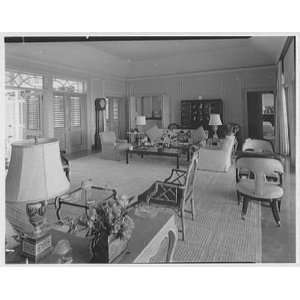   at Runaway Bay, Jamaica, British West Indies. Living room, to bar 1959