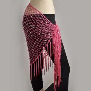   ™ Belly Dance Hip Scarf & Shawl, Deluxe V Shape