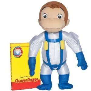  Curious George Space Monkey Huggable Plush Toys & Games
