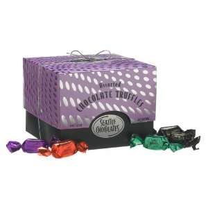 Seattle Chocolates Assorted Truffles, 16 Ounce Lavender Gift Box 