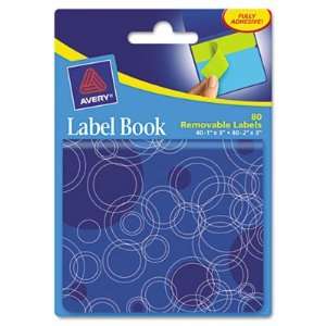  AVE22067   Removable Label Pad Books