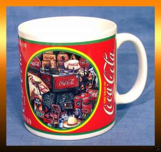 THE ERAS OF COCA COLA 1930 1940 Large Coffee Mug *NEW*  